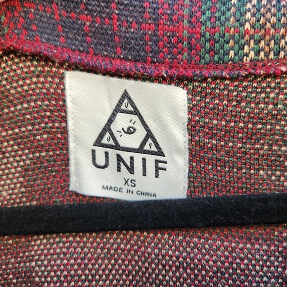 UNIF Nevermind Duster in Plaid - Picture 10 of 12